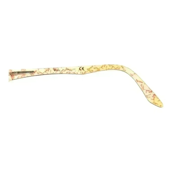 Ray Ban *Read* Frames Only RB 5324 5014 51016 140 Black Cream Red Optical Frames - Picture 5 of 16